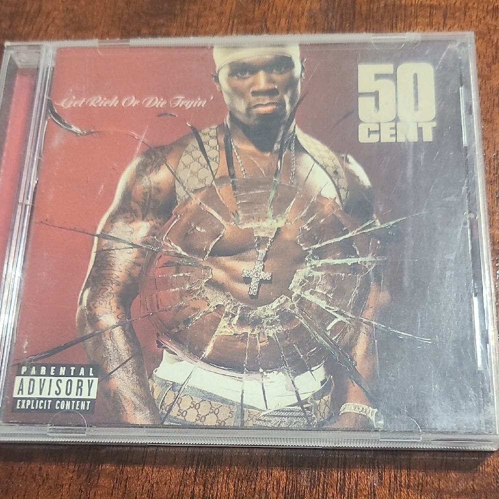 50 Cent 'Get Rich or Die Tryin' CD